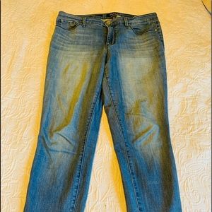 Nine West Gramercy skinny ankle jeans